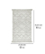 Badematte Urla hellgrau 60,0 x 90,0 cm