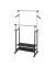 Teleskop-Garderobe All In schwarz Metall 89,5 x 117,0-169,0 cm