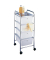 Etagenwagen Messina silber 33,0 x 39,0 x 80,5 cm
