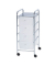 Etagenwagen Messina silber 33,0 x 39,0 x 80,5 cm