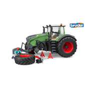 Traktor Fendt 1050 Vario mit Mechaniker und Werkstattausstattung 4041 Spielzeugauto