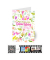 Geburtstagskarten mit Film Blumen Aquarell LUQR04 11,5cm x 17,5cm (BxH) 260g Motiv Chromopapier FSC