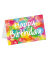 Geburtstagskarten mit Film Ballon LUQR25 11,5cm x 11,5cm (BxH) 260g Motiv Chromopapier FSC