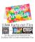 Geburtstagskarten mit Film Ballon LUQR25 11,5cm x 11,5cm (BxH) 260g Motiv Chromopapier FSC