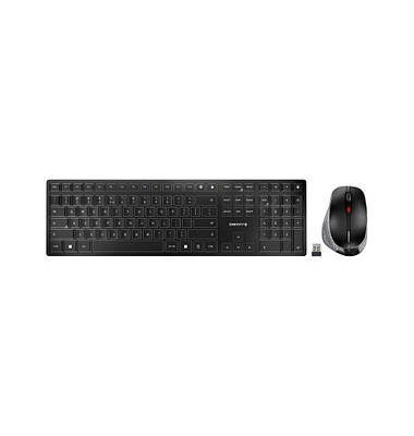 DW 9500 SLIM Tastatur-Maus-Set kabellos schwarz
