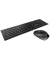 DW 9500 SLIM Tastatur-Maus-Set kabellos schwarz
