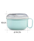 Lunchbox 10,0 cm hoch blau