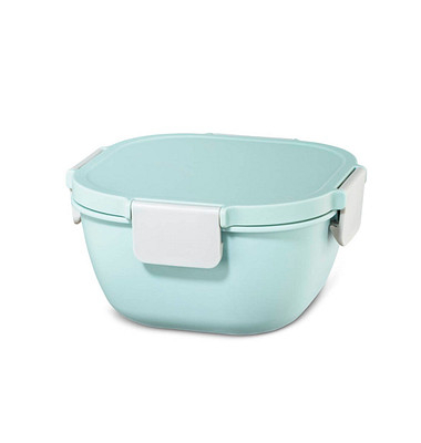 Lunchbox 9,5 cm hoch blau