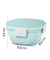 Lunchbox 9,5 cm hoch blau