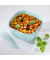 Lunchbox 9,5 cm hoch blau