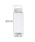 Trinkflasche transparent 1,25 l