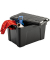 Aufbewahrungsbox Multi 6167, außen 39,5x59x54cm, Polypropylen schwarz/rot