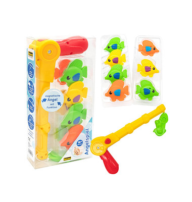 Badespielzeug Angelset mehrfarbig