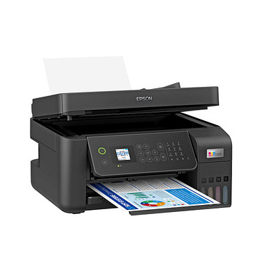 EPSON EcoTank ET-4800 4 in 1 Tintenstrahl-Multifunktionsdrucker schwarz -  Bürobedarf Thüringen