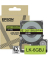 Schriftband LK LK-6GBJ C53S672079, 24 mm schwarz auf grün