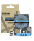 Schriftband LK LK-4LBJ C53S672080, 12 mm schwarz auf blau
