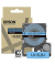 Schriftband LK LK-5LBJ C53S672081, 18 mm schwarz auf blau