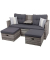 Loungesofa Valetta grau