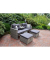 Loungesofa Valetta grau