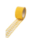 1.000 VELOFLEX Folien-Verschlussetiketten transparent 15,0 x 15,0 mm