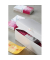 1.000 VELOFLEX Folien-Verschlussetiketten transparent 25,0 x 25,0 mm