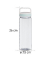 Trinkflasche transparent 0,9 l