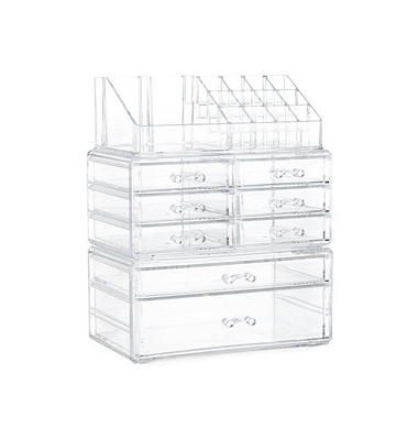 Make-Up-Organizer transparent