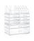 Make-Up-Organizer transparent
