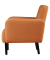2-Sitzer Sofa LISBOA braun schwarz Stoff