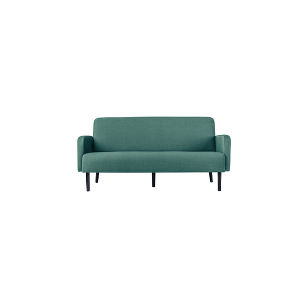 3660141954302 - 3-Sitzer Sofa LISBOA grün schwarz Stoff 1760 x 815 x 830 cm 1 St