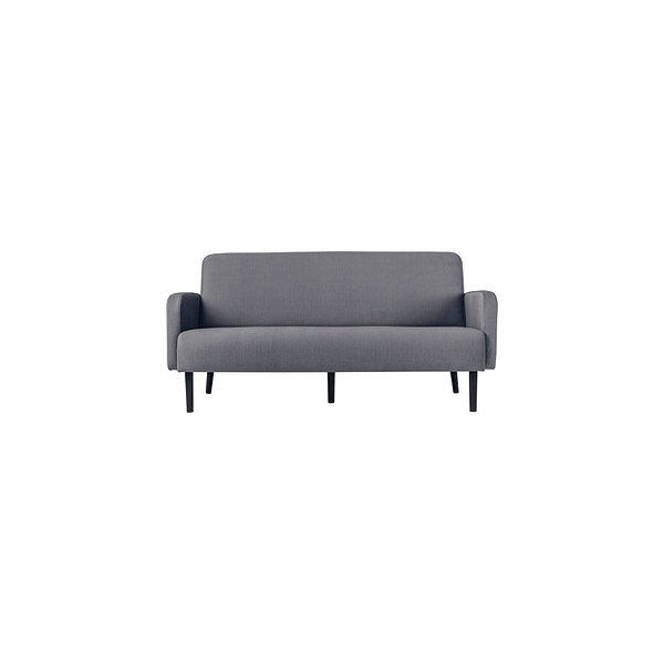 3660141954326 - 3-Sitzer Sofa LISBOA grau schwarz Stoff 1760 x 815 x 830 cm 1 St