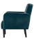 2-Sitzer Sofa LISBOA grün schwarz Stoff