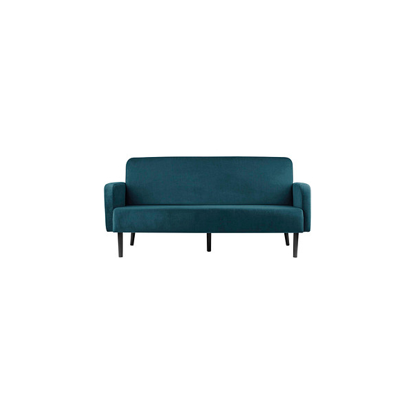 3660141954555 - 3-Sitzer Sofa LISBOA grün schwarz Stoff 1760 x 815 x 830 cm 1 St