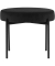 Sitzbank GAIA GBRV.01.01 schwarz Stoff 57,5 cm