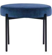 Sitzbank GAIA GBRV.01.06 blau Stoff 57,5 cm