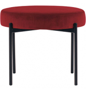 Sitzbank GAIA GBRV.01.18 rot Stoff 57,5 cm