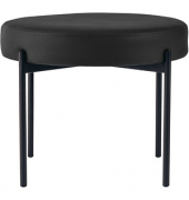 Sitzbank GAIA GBRC.01.01 schwarz Kunstleder 57,5 cm
