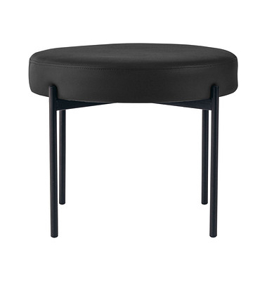Sitzbank GAIA GBRC.01.01 schwarz Kunstleder 57,5 cm