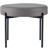 Sitzbank GAIA GBRC.01.14 grau Kunstleder 57,5 cm