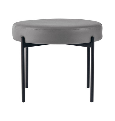 Sitzbank GAIA GBRC.01.14 grau Kunstleder 57,5 cm