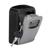Schlüsseltresor 10027684_0 0,5kg schwarz/grau mit Zahlenschloss Aluminium
