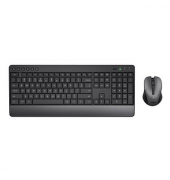 Treso Wireless Comfort Tastatur-Maus-Set kabellos schwarz