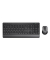 Treso Wireless Comfort Tastatur-Maus-Set kabellos schwarz