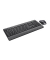 Treso Wireless Comfort Tastatur-Maus-Set kabellos schwarz