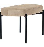 Sitzbank GAIA M GBOMT.01.12 elfenbein Stoff 79,0 cm
