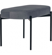 Sitzbank GAIA M GBOMT.01.14 grau Stoff 79,0 cm
