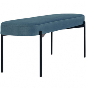 Sitzbank GAIA L GBOLT.01.06 blau Stoff 118,0 cm