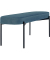 Sitzbank GAIA L GBOLT.01.06 blau Stoff 118,0 cm