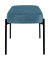 Sitzbank GAIA L GBOLT.01.06 blau Stoff 118,0 cm