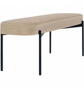 Sitzbank GAIA L GBOLT.01.12 elfenbein Stoff 118,0 cm